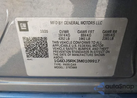 2021 Cadillac Ct4 Luxury from USA, damaged, VIN 1G6DJ5RK3M0109917